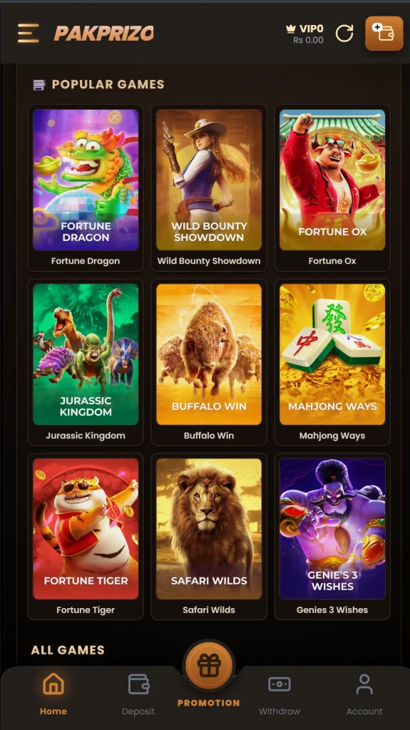 Pak Prizo Game Download